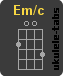 Em/C baritone chord